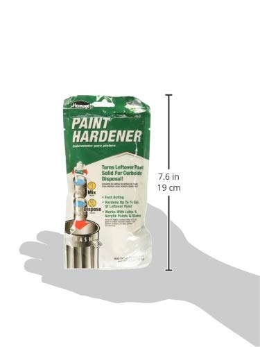 Homax 3535 Homax-3535 Fast Acting Waste Away Paint Hardener – 3.5oz (6 Pack), 0.5 Liters, 21 Ounce