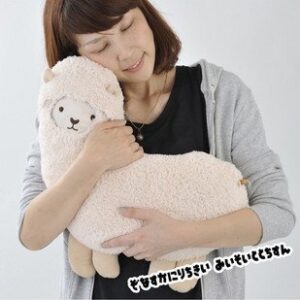 KHC-KHF Aunt Merry Mokomoko Llama Alpaca Hug Pillow Cushion Doll