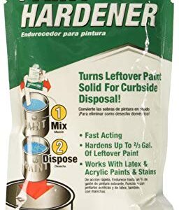 Homax 3535 Homax-3535 Fast Acting Waste Away Paint Hardener – 3.5oz (6 Pack), 0.5 Liters, 21 Ounce