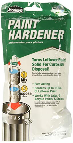 Homax 3535 Homax-3535 Fast Acting Waste Away Paint Hardener – 3.5oz (6 Pack), 0.5 Liters, 21 Ounce