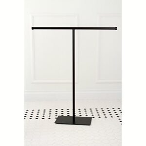 Kingston Brass CC8205 Claremont T-Shape Towel Rack, 32-3/4-Inch, Oil Rubbed Bronze