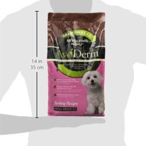 AvoDerm Natural Advanced Sensitive Support Small Breed Turkey Formula Dry Dog Food 4 lb