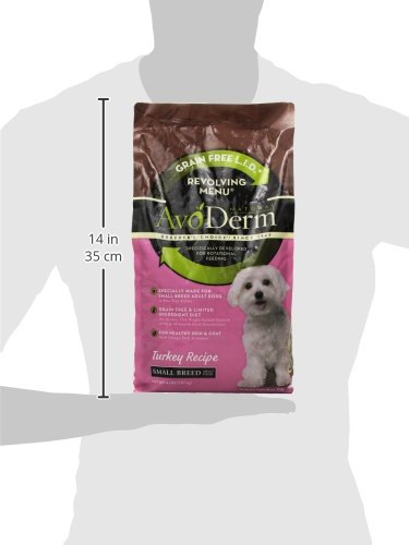 AvoDerm Natural Advanced Sensitive Support Small Breed Turkey Formula Dry Dog Food 4 lb