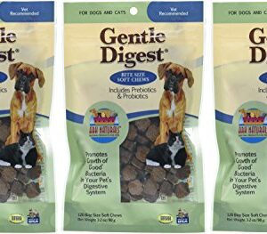 ARK Naturals Gentle Digest,CAT&Dog,CHW, 3.2 FZ -Pack of 3