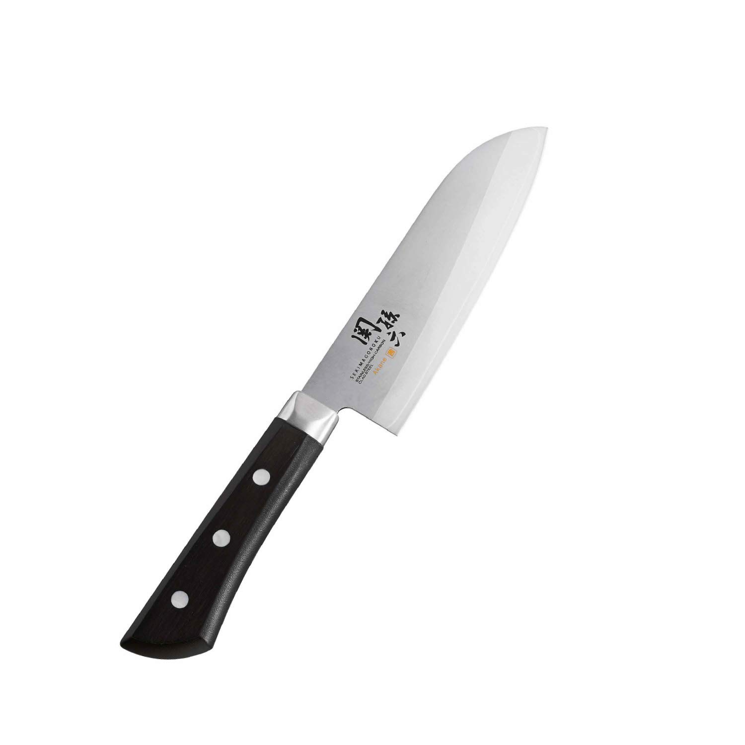 Kai Corporation KAI AE2906 Small Santoku Knife Seki Magoroku Akane 5.7 inches (145 mm), Made in Japan AE2906 Black