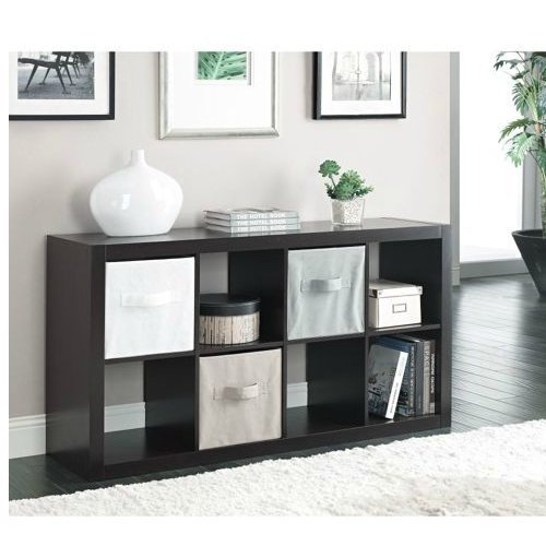 Better Homes and Gardens 8-Cube Organizer, Espresso