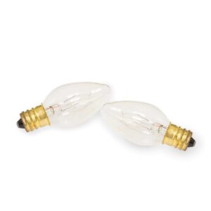 aspectek replacement bulbs for sticky dome flea trap - 2 pack