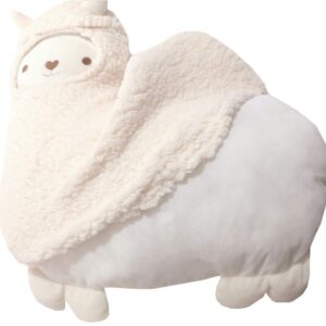 KHC-KHF Aunt Merry Mokomoko Llama Alpaca Hug Pillow Cushion Doll