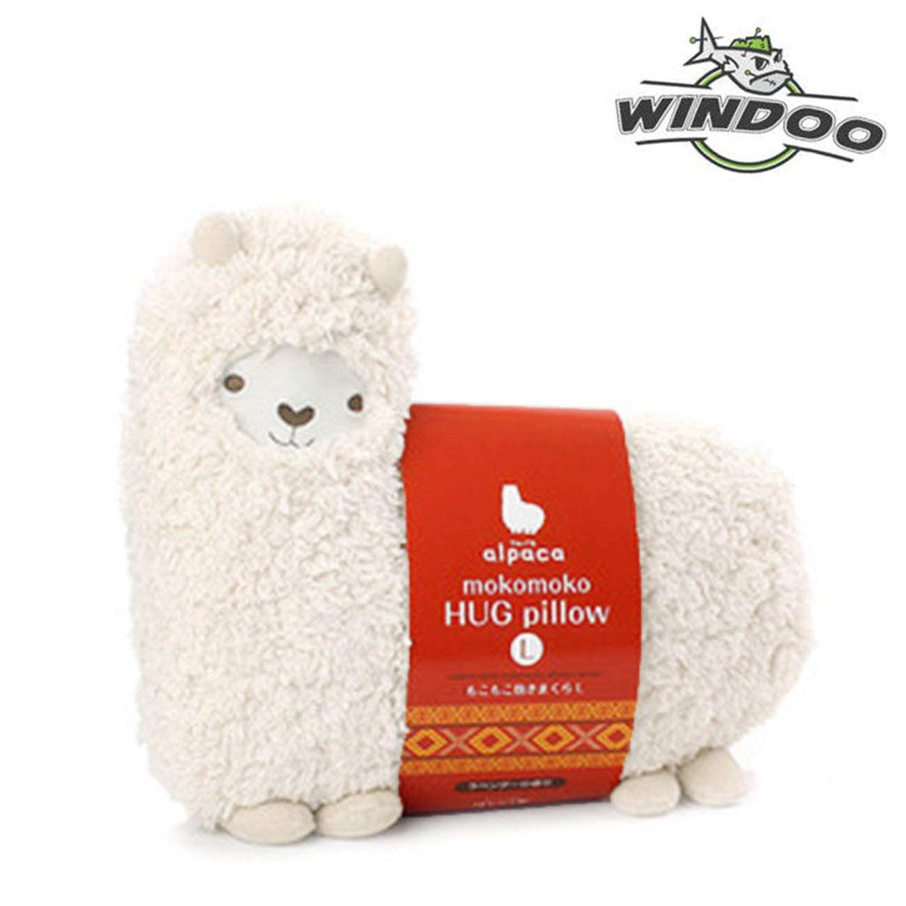 KHC-KHF Aunt Merry Mokomoko Llama Alpaca Hug Pillow Cushion Doll