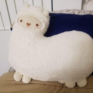 KHC-KHF Aunt Merry Mokomoko Llama Alpaca Hug Pillow Cushion Doll