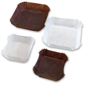 LevGo® 20202 smartBoats® Paper Weighing Boats, Medium Brown, 500/pk FSC Certified