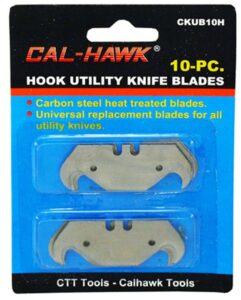 cal hawk tools ckub10h utility knife blades set