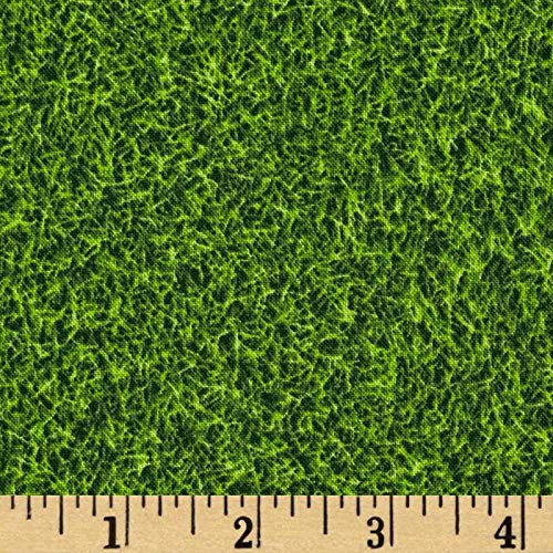 Kaufman Sports Life Grass Turf Grass, Fabric by the Yard