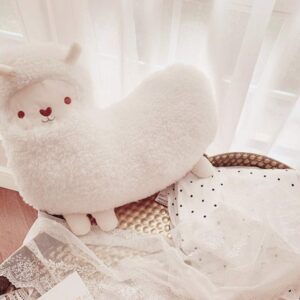 KHC-KHF Aunt Merry Mokomoko Llama Alpaca Hug Pillow Cushion Doll