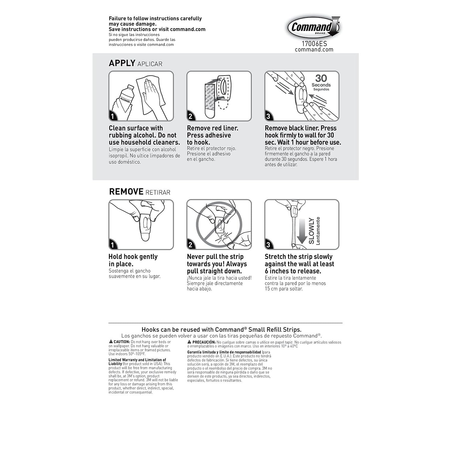 Command General Adhesive Utility Hook