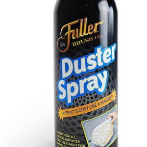 Fuller Brush Duster Spray – 15.5 oz Multi Surface Dust Removing Sprayer - Safe Household Cleaning For Floors, Furniture, Blinds & Car Interiors