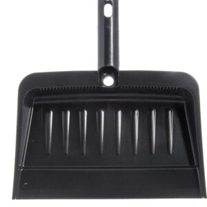 Carlisle FoodService Products 36143703 Flexible Plastic Dustpan, 12" Length, 12" Width, Black