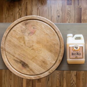 Touch of Beeswax Wood Furniture Polish and Conditioner with Orange Oil. Feeds, Waxes and Preserves Wood Beautifully (64 oz)