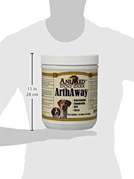 AniMed Arthaway Powder Joint Tissue Supplement for Dogs, 16-Ounce