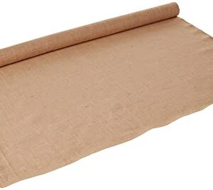 LA Linen 60-Inch Wide Natural Burlap , 10 Yard Roll