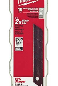 Milwaukee 48-22-9125 10-Piece Pro Snap Blade 25Mm