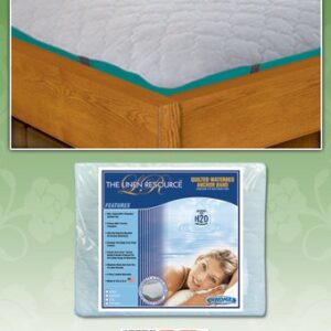 Boyd's Semi Waveless Waterbed Kit for Wood Frame California King Includes: Mattress, Deluxe Waterbed Stand up Liner, Deluxe Quilted Mattress Pad, Blue Magic Heater and Hose Kit