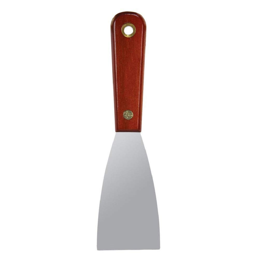 Warner Manufacturing Warner Tool 10753 2" SS Flex Putty Knife, Rosewood Handle, Multicolor