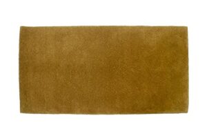 minuteman international sienna solid wool hearth rug, rectangular