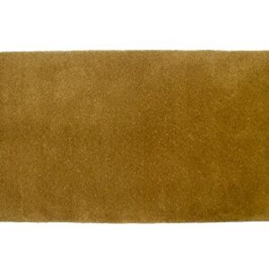 Minuteman International Sienna Solid Wool Hearth Rug, Rectangular