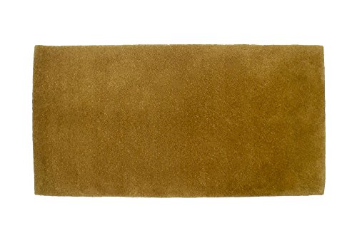 Minuteman International Sienna Solid Wool Hearth Rug, Rectangular