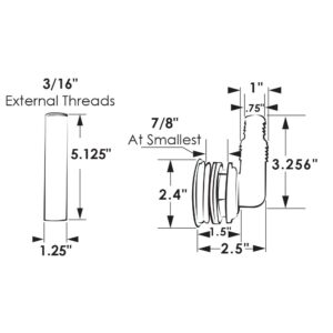 ITC (98110-CH-DB Chrome Flip Drain Assembly