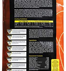 Pro Pac Ultimates Large Breed Adult Chicken Meal And Brown Rice Dry Dog Food, 28 Lb.