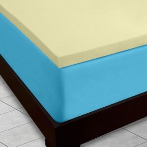 American DreamDNA 2lb Full/Double Size 2" Made Visco Elastic Memory Foam Mattress Topper