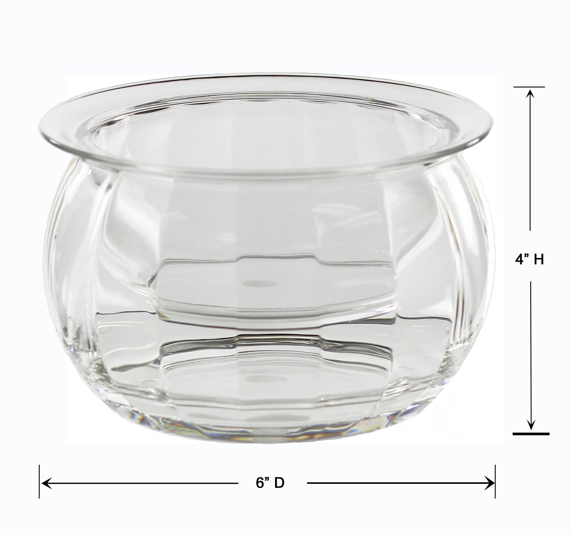 Prodyne Dips on Ice Acrylic Dip Bowl, 16 oz., clear