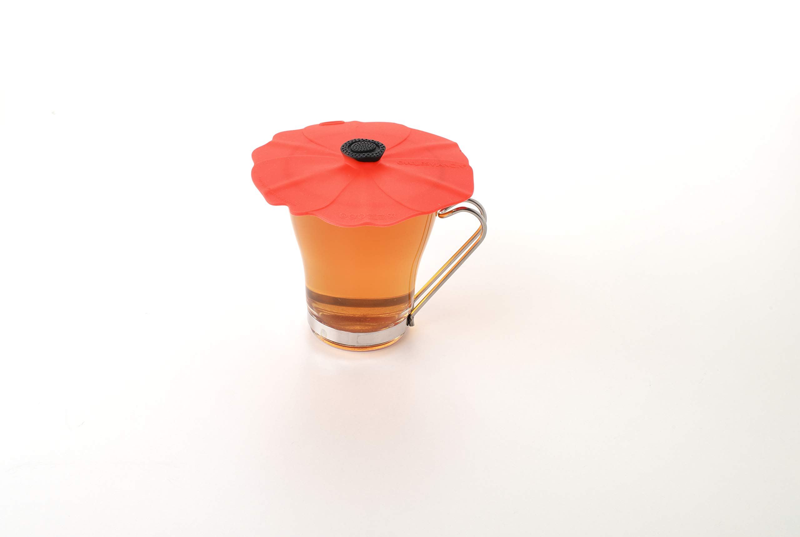 Charles Viancin Poppy Drink Cover Set/2