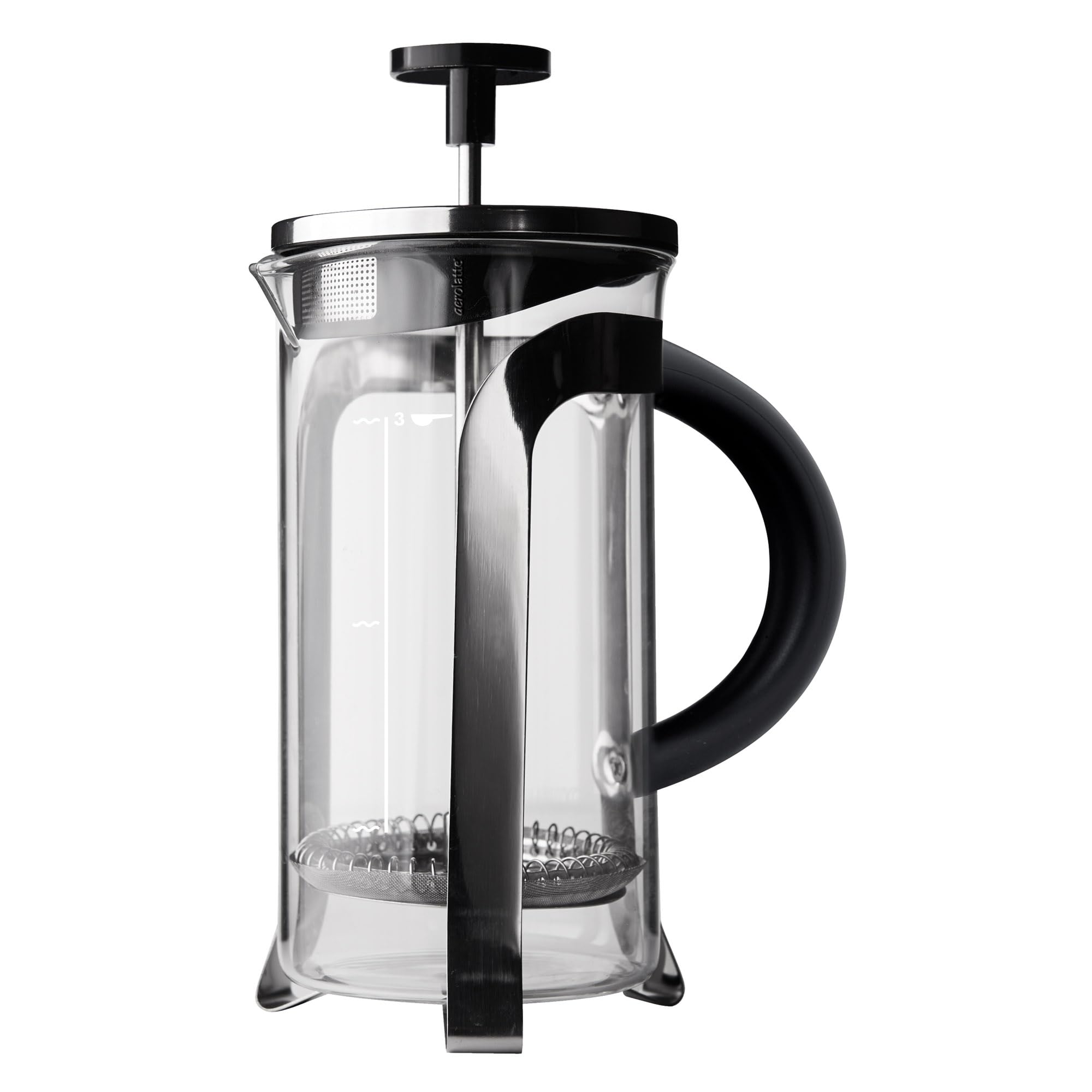 aerolatte French Press Coffee Maker, Brews 3 Servings, 12 Ounce