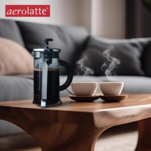 aerolatte French Press Coffee Maker, Brews 3 Servings, 12 Ounce