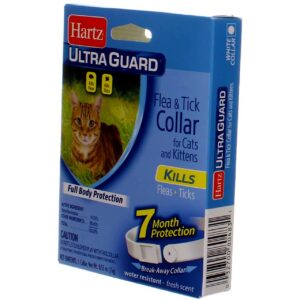 HARTZ UltraGuard Flea & Tick Cat and Kitten Collar, White 1 ea