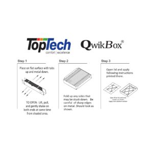 TopTech TechPure TT-FM-2025 QB OEM Replacement Filter - QwikBox(R)-(Assembly Required, See Description & Images)