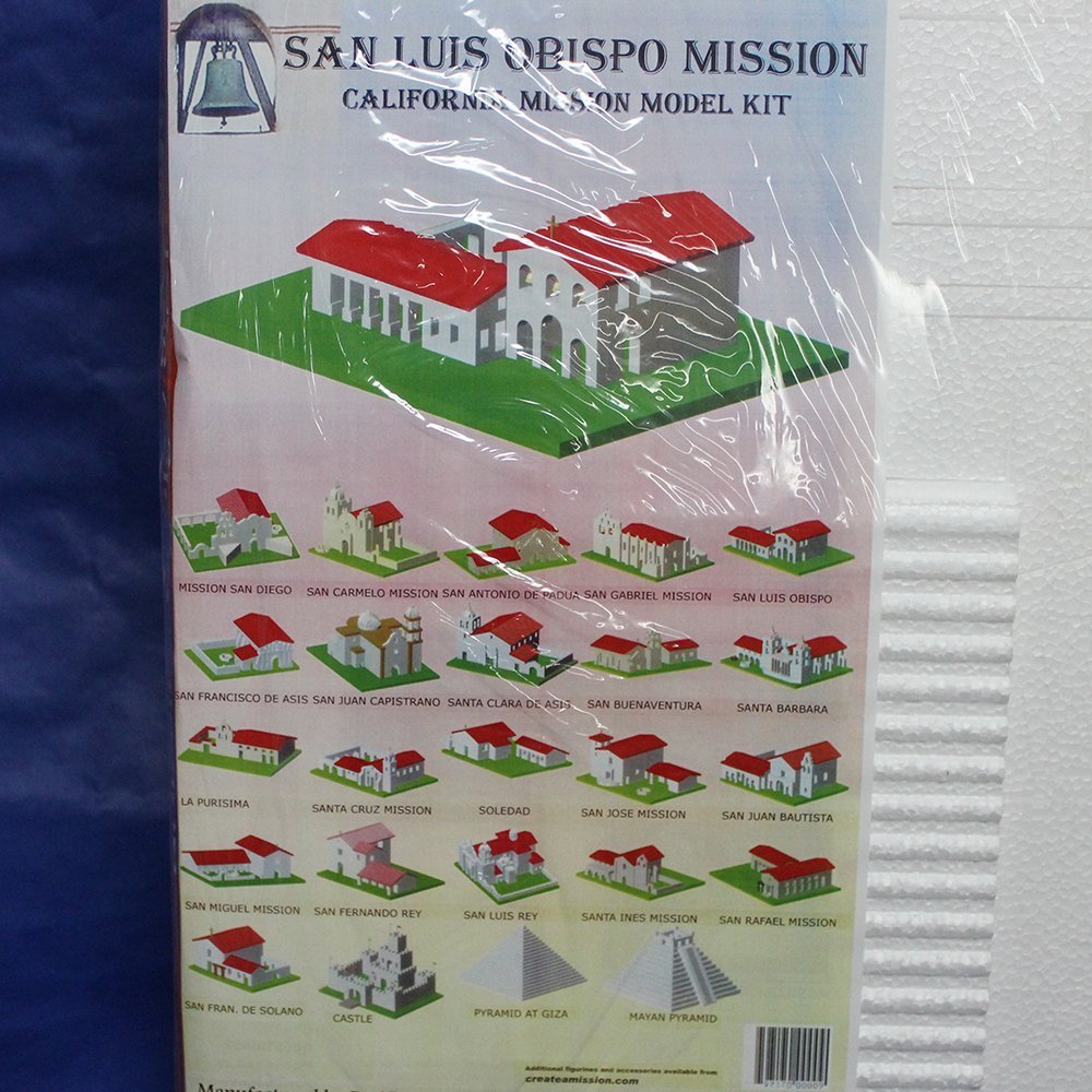 California Mission Model Kit San Luis Obispo Mission