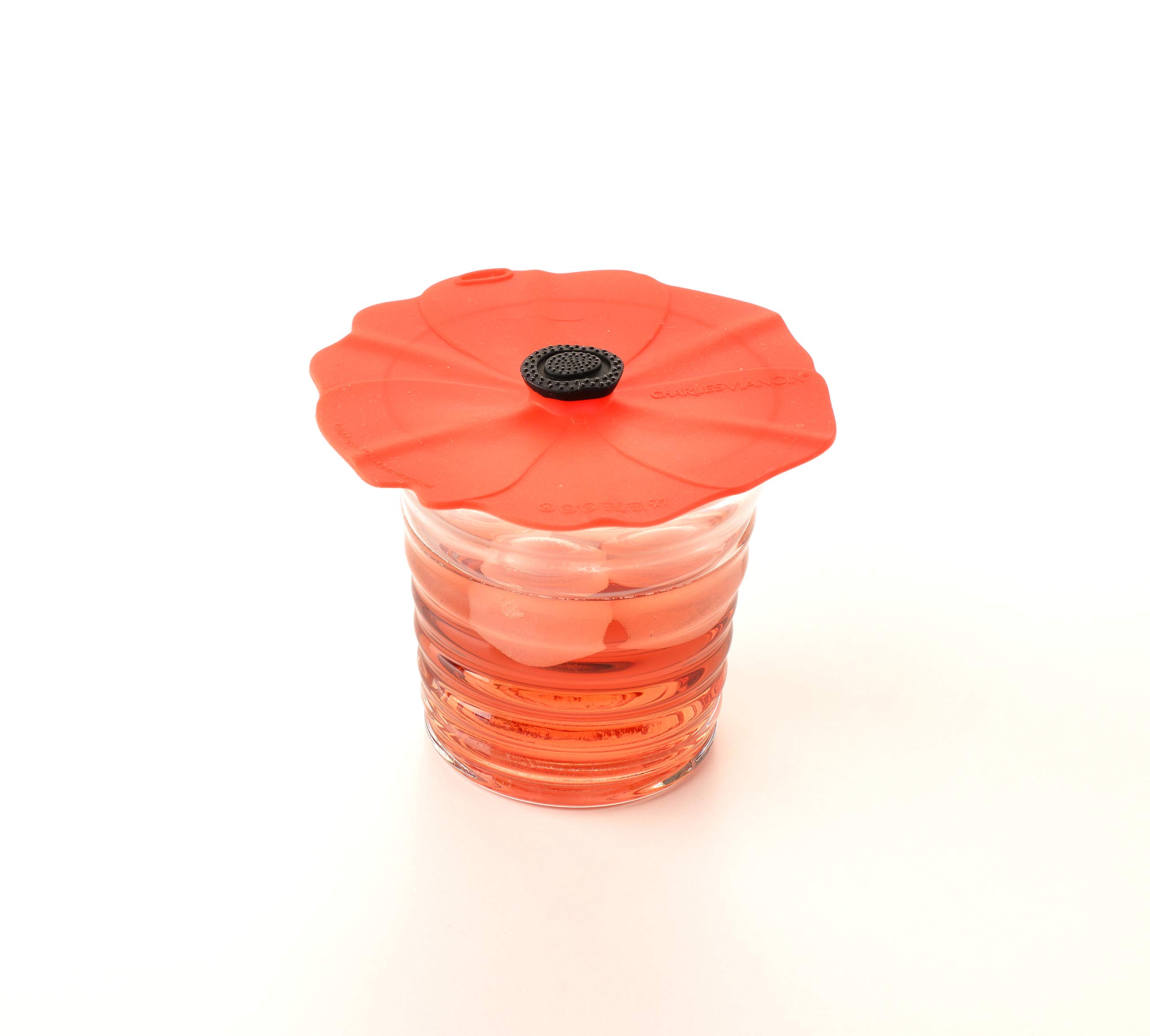 Charles Viancin Poppy Drink Cover Set/2