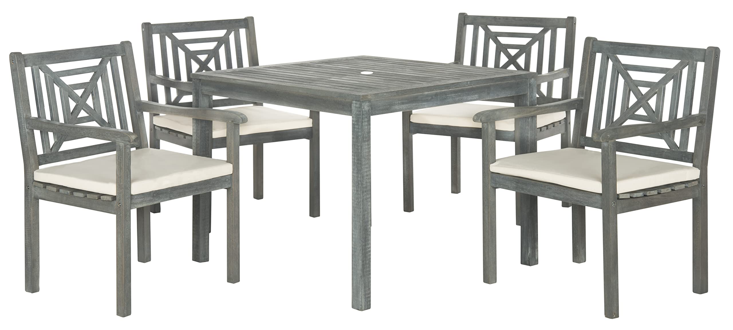 SAFAVIEH Outdoor Living Collection Del Mar 5-Piece Dining Set