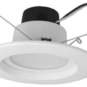 TCP LED14DR5650K LED Downlight, 5/6" Recessed w/White Trim 14W (85W Equivalent) - 5000K - 820 Lumens