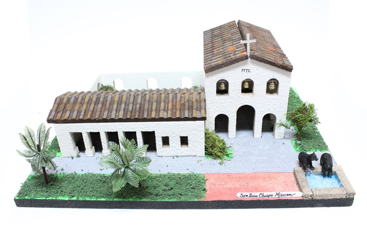 California Mission Model Kit San Luis Obispo Mission