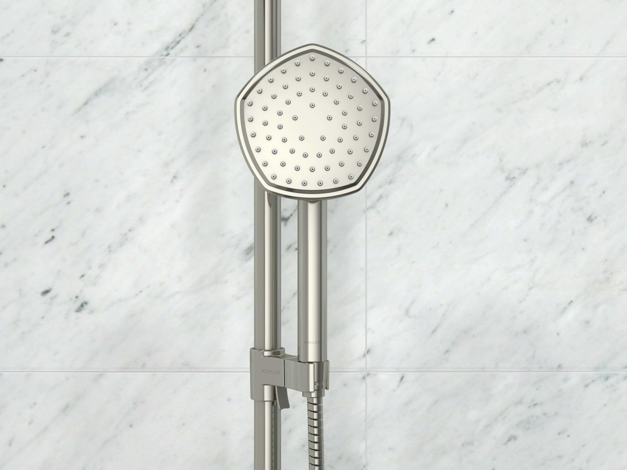 KOHLER 27052-CP Occasion Single-Function Handshower, Handheld Showerhead with 1 Spray Setting, 2.5 GPM, Polished Chrome