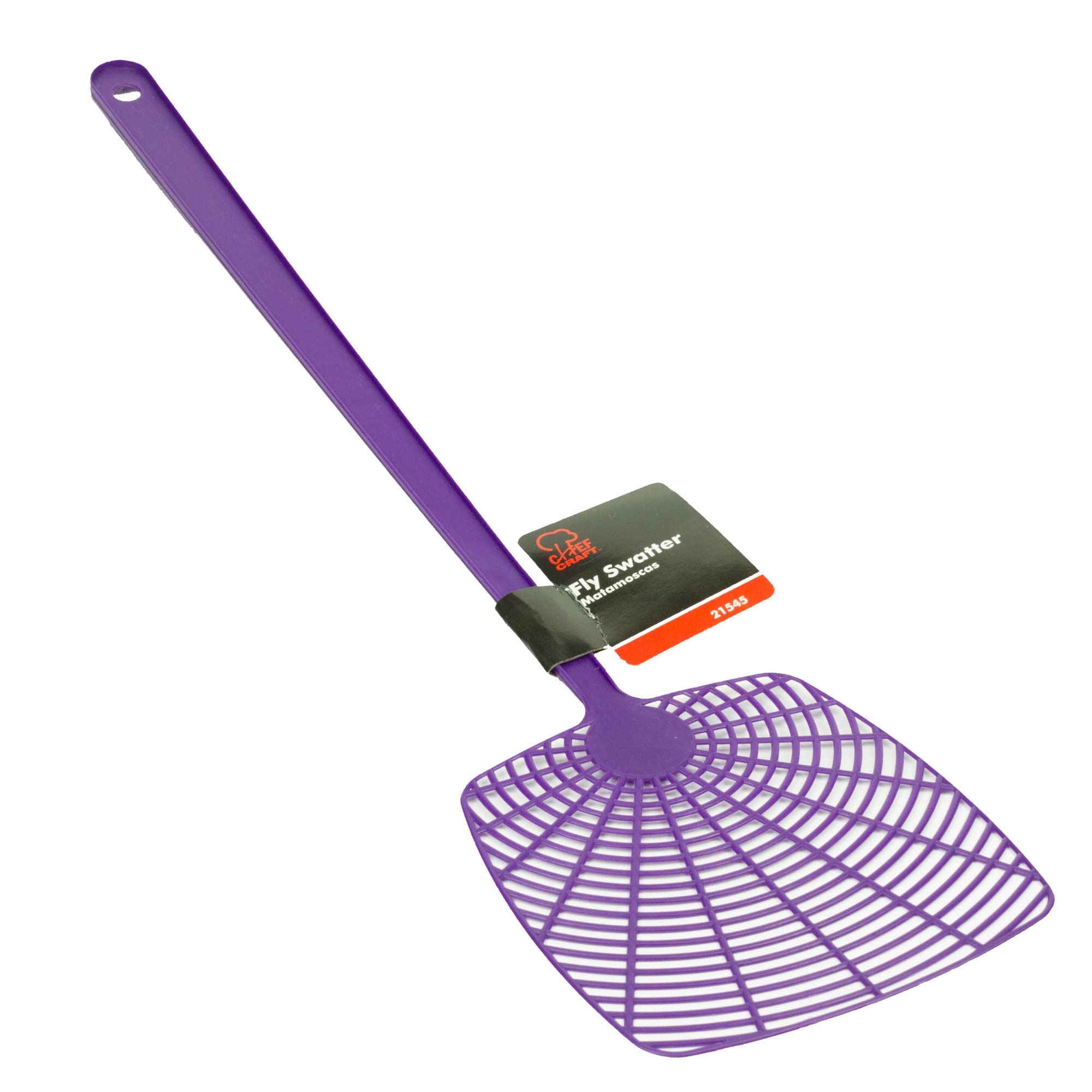 Chef Craft Select Plastic Fly Swatter, 18 inch 1 Piece, Color May Vary