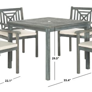 SAFAVIEH Outdoor Living Collection Del Mar 5-Piece Dining Set