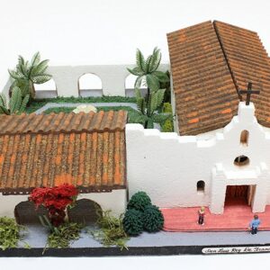 California Mission Model Kit SAN LUIS REY DE FRANCIA