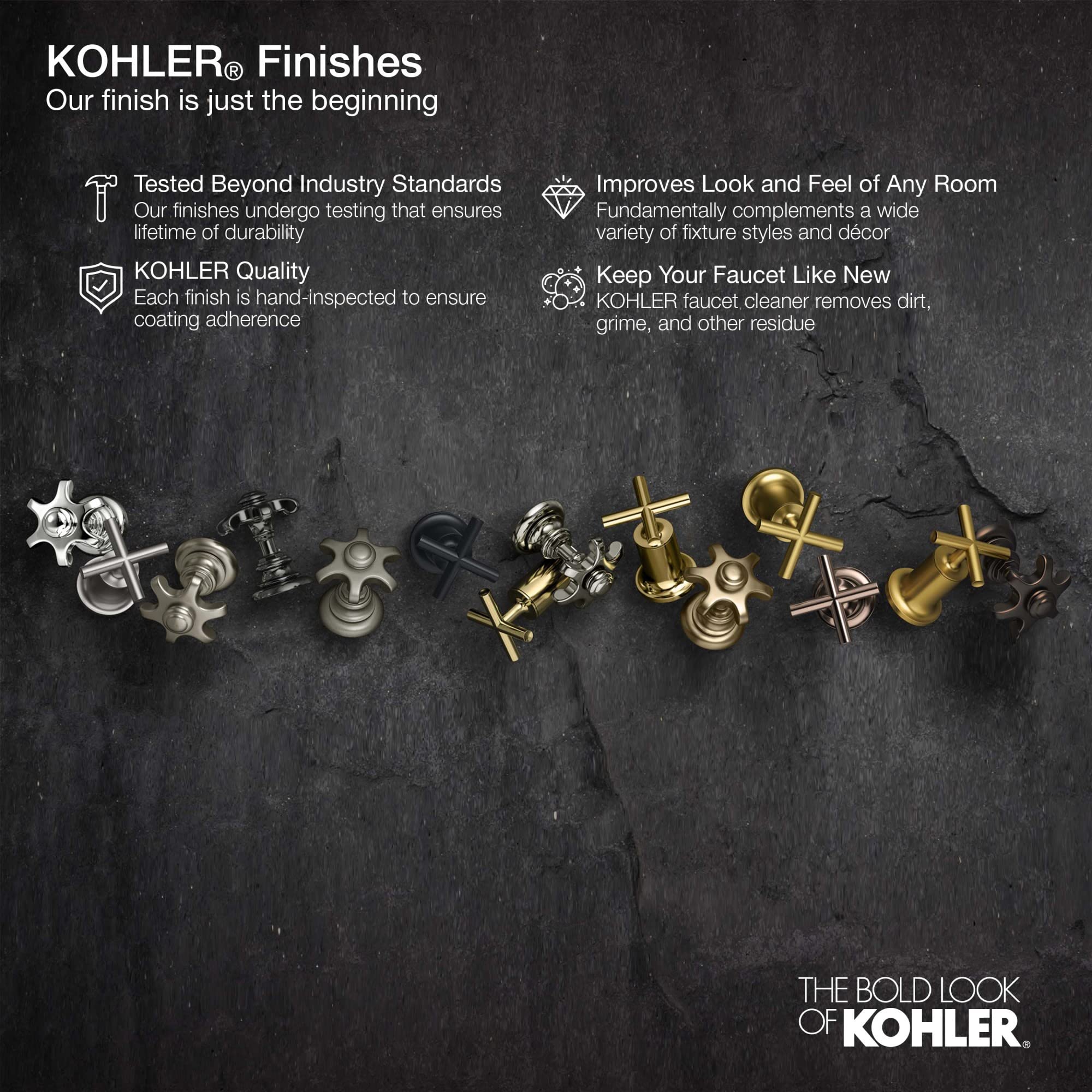 KOHLER 27052-CP Occasion Single-Function Handshower, Handheld Showerhead with 1 Spray Setting, 2.5 GPM, Polished Chrome