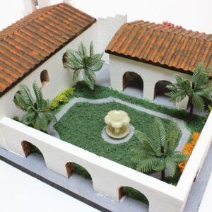 California Mission Model Kit SAN LUIS REY DE FRANCIA